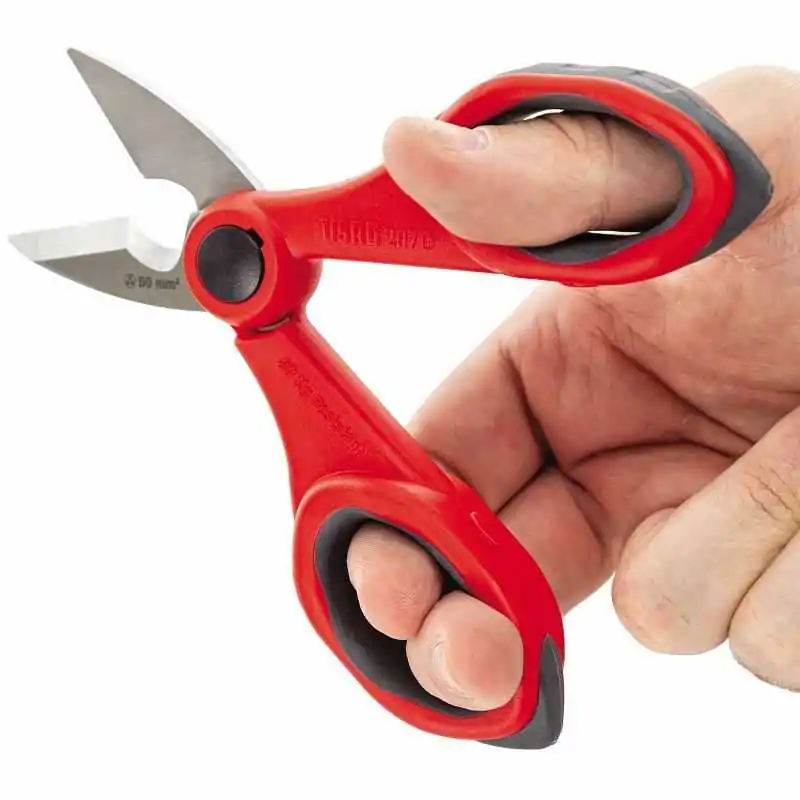 Forbice per elettricisti - lame in acciaio inox usag