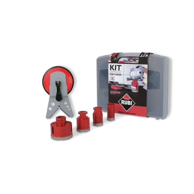 Kit trepans diamant drygres rubi