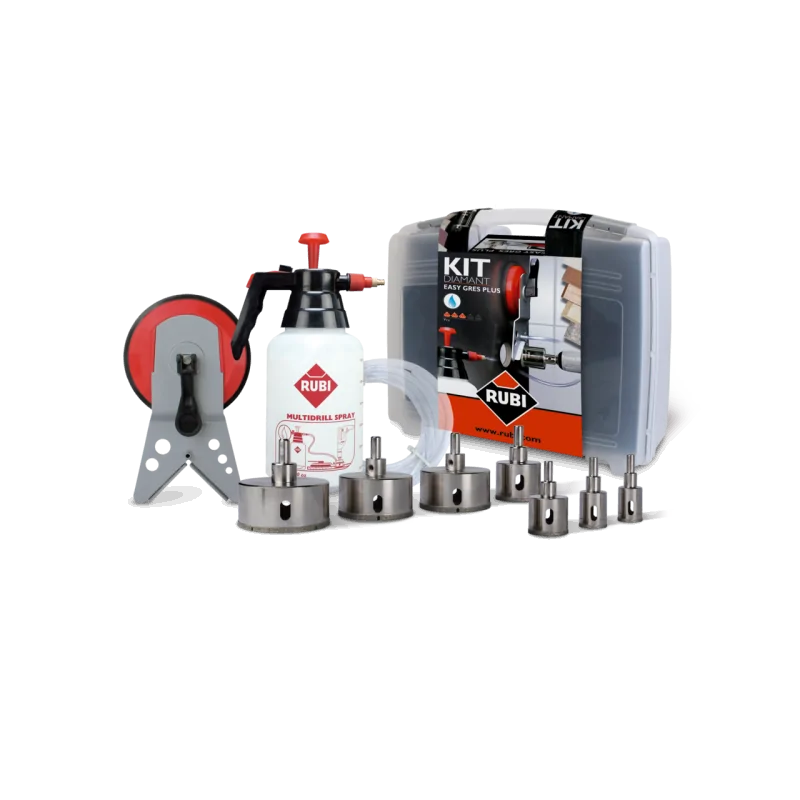 Kit easygres plus 7 foretti a umido rubi