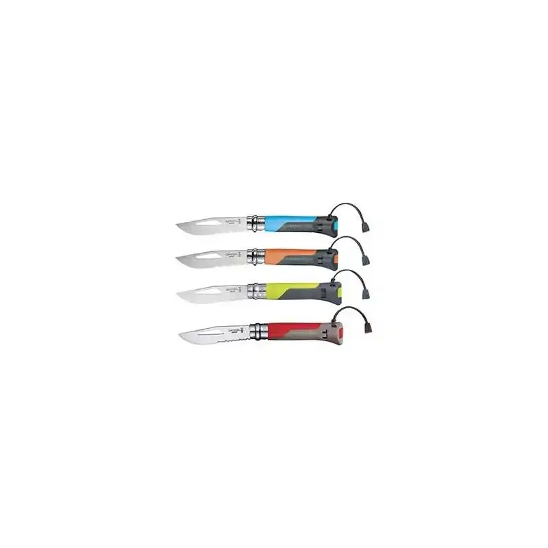 Couteaux outdoor opinel 8vri rouge