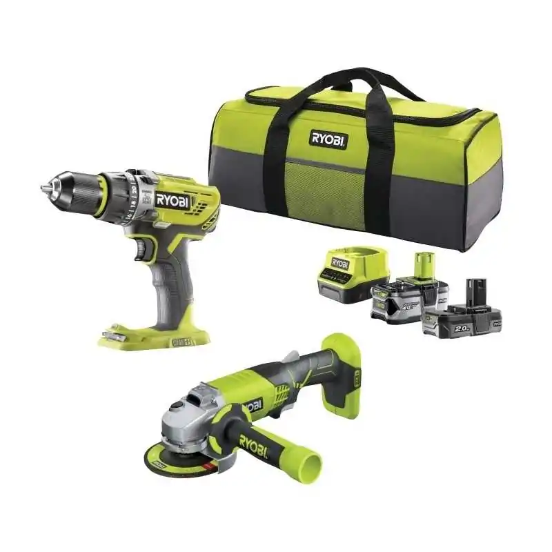 Kit avvitatore + flessibile ryobi 18v