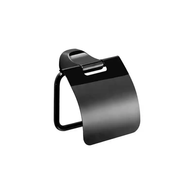 Porte-rouleau de papier fermé stelvio noir