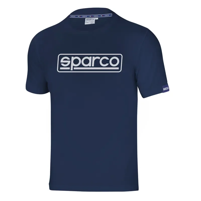 T-shirt frame sparco blu marine