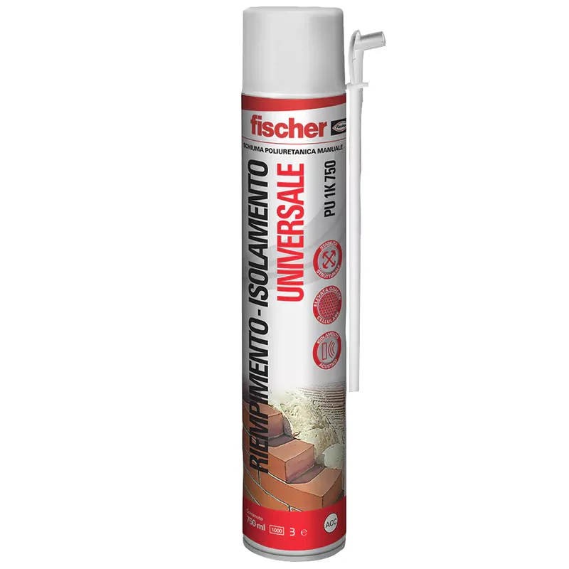 Schiuma fischer manuale pu 1k 750 1123