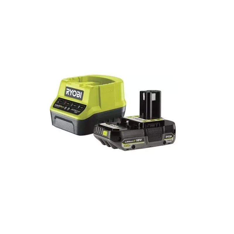 Batterie + chargeur ryobi one+ rc18120-120c, 18v, 2ah