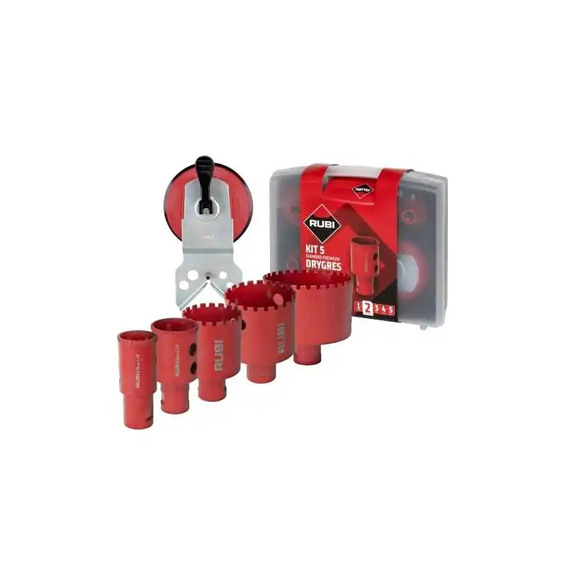 Kit 6 frese premium drygres rubi