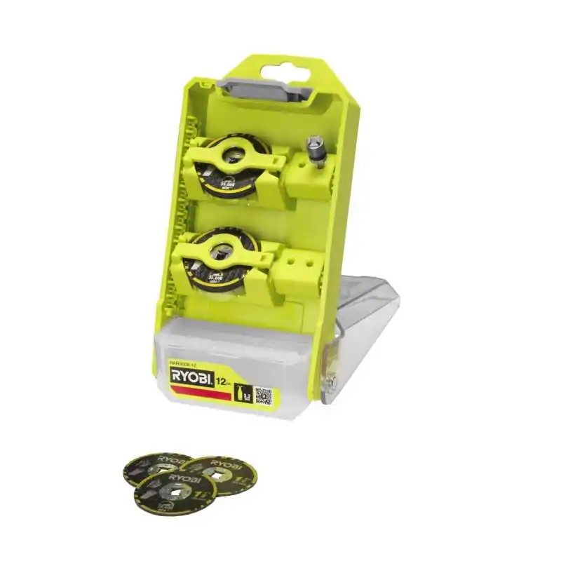 Kit 12pz dischi da taglio per plastica/metallo rar300k-12