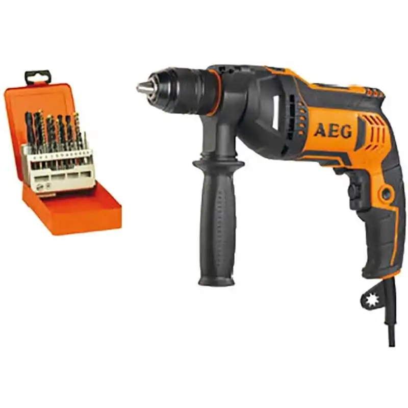 Kit trapano a percussione 750w sbe750rekit1