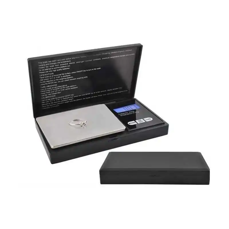 Bilancia tascabile 200 x 0,01 g con patta