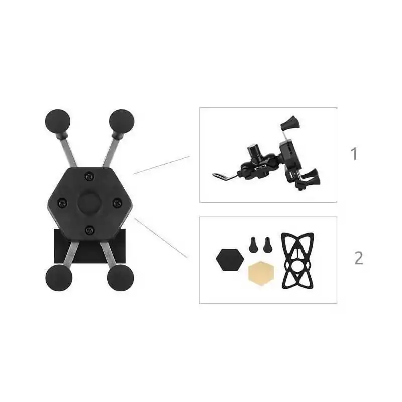 Portacellulare da moto con caricabatteria