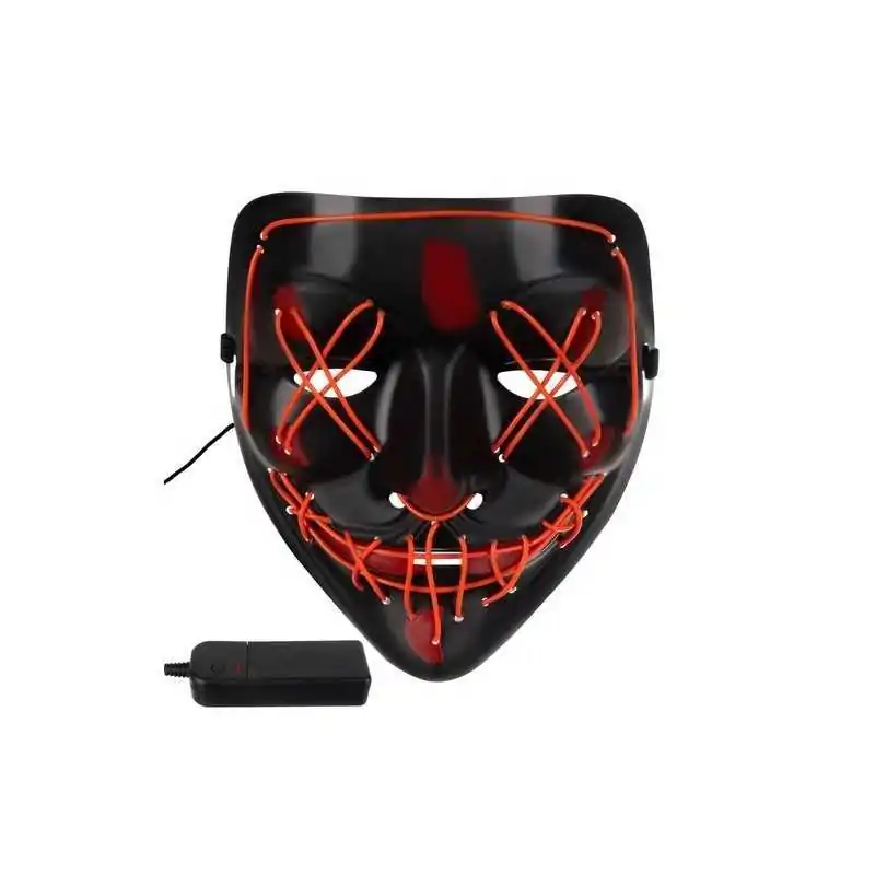 Maschera illuminata a led