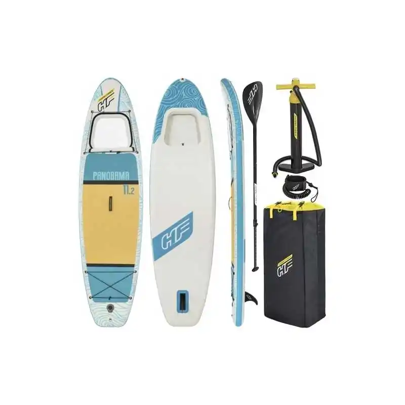 Paddle board sup pannello trasparente bestway 65363 340cm hydro-force panorama