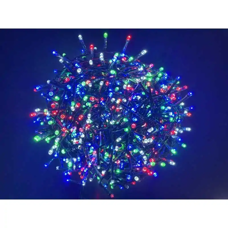LUCI NATALE 1000 LED MULTI CAVO SCURO, LUCI MT 20, CAVO MT 3 LUCI NATALE 1000 LED MULTI CAVO SCURO, LUCI MT 20, CAVO MT 3