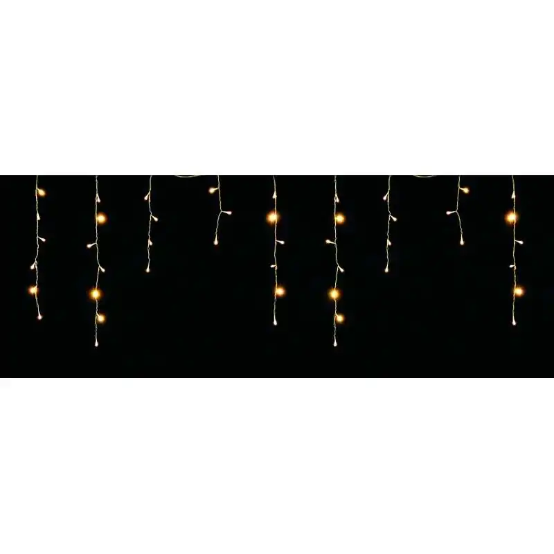 TENDA SFALSATA 100 LED BIANCO CALDO, MT.3,80X0,70 C/GIOCHI L.