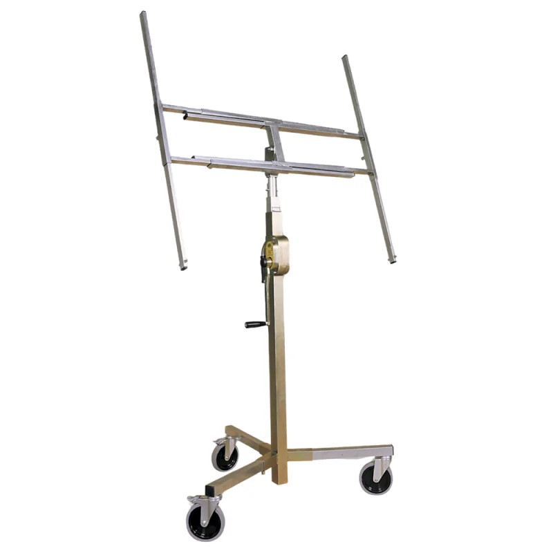 Alzalastre telescopico a cremagliera con ruote smontabili akifix ®