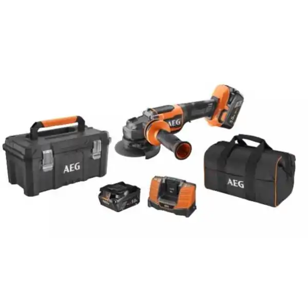 Kit Smerigliatrice angolare 115 mm Brushless 18V DMS Aeg