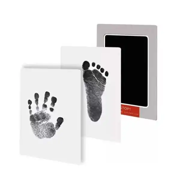 Tampone con inchiostro per impronta mano/piede