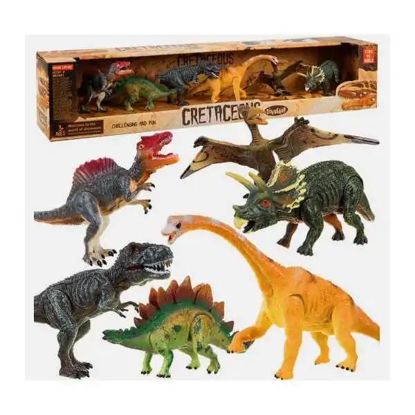 Dinosauri - figure mobili, 6 pz.