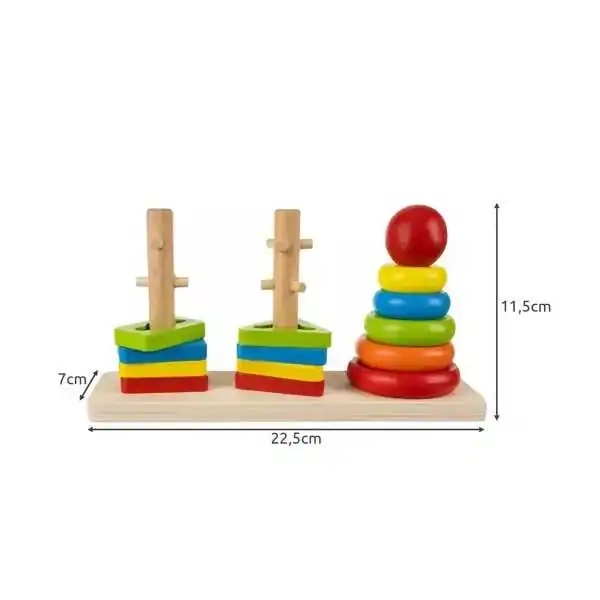 Puzzle in legno con ostacoli