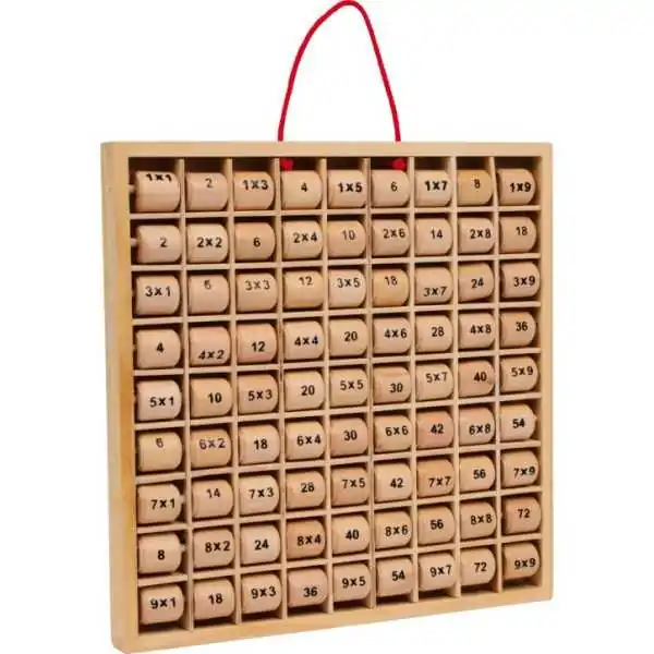 Tavola moltiplicatrice piccola 1x1, 28x3x28cm