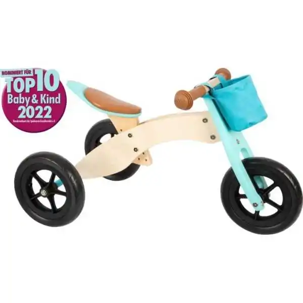 Triciclo bici senza pedali Maxi 2 in 1 turchese, 7