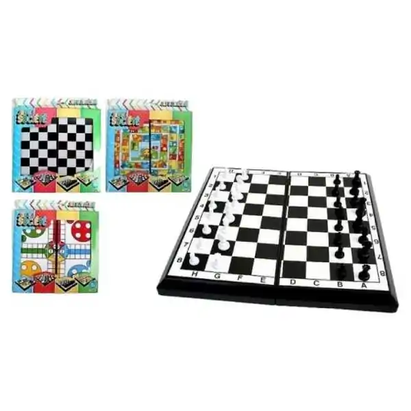 4 In 1 Giochi da tavolo 22X22Cm