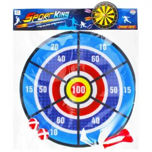 Pallina/freccette velcro 39x46 mc sacca con incl