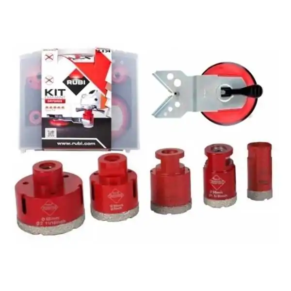 Kit 5 foretti drygres spazzole Rubi