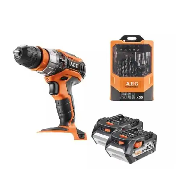 Aeg Trapano A Percussione 18V Con Mandrino Intercambiabile