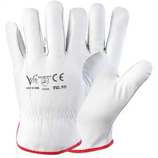 Guanti Da Lavoro Vega G148b Colore Bianco