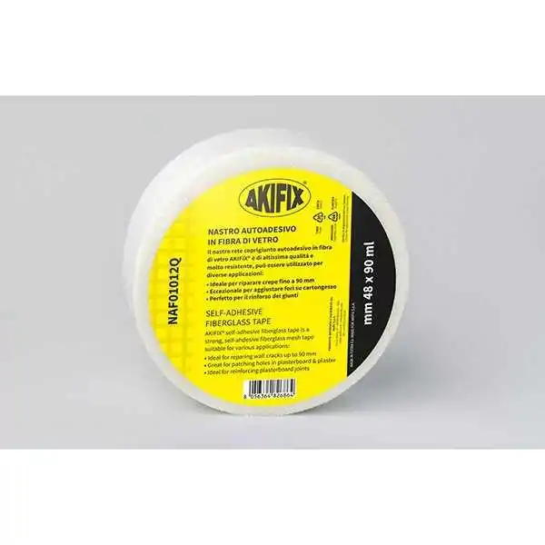 Nastro A Rete Coprigiunto Autoadesivo In Fibra Di Vetro Standard mm48x90m