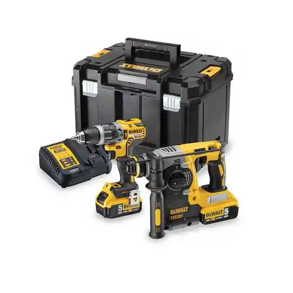 Dewalt DCK207P2T XR Brushless Twin Pack 18V 2 x 5.0Ah Li-ion