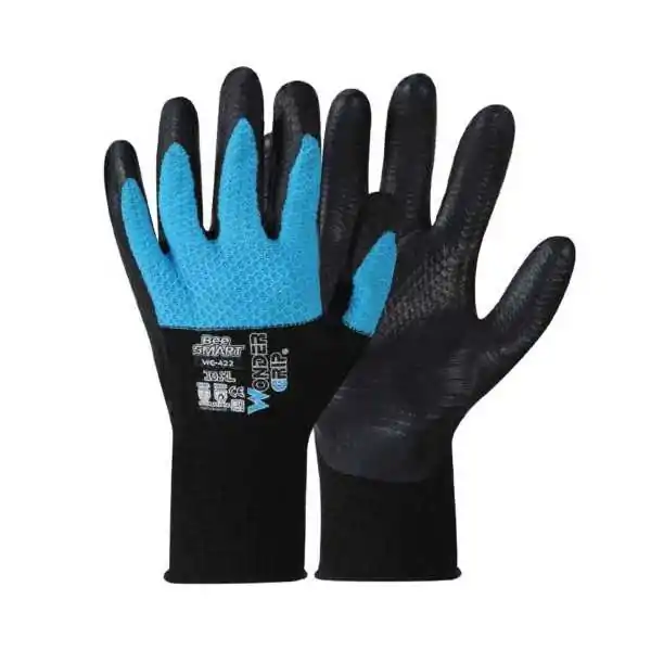 Vega Guanti Da Lavoro Wg-422 Nero/Blu