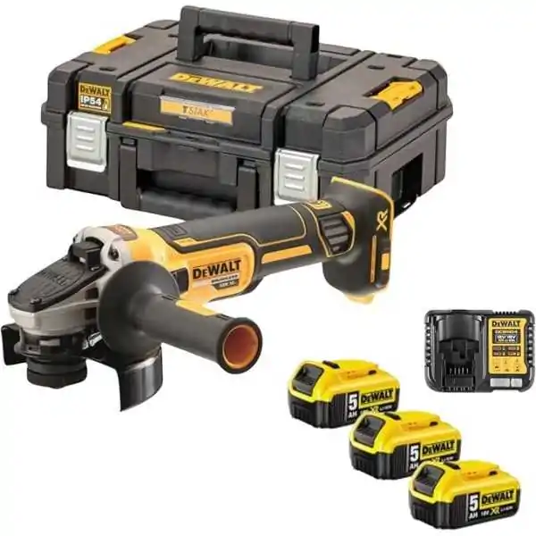 Kit meuleuse sans fil Dewalt 125 mm 18 V