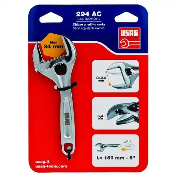 Usag Chiave Regolabile A Rullino Corta 294 AC