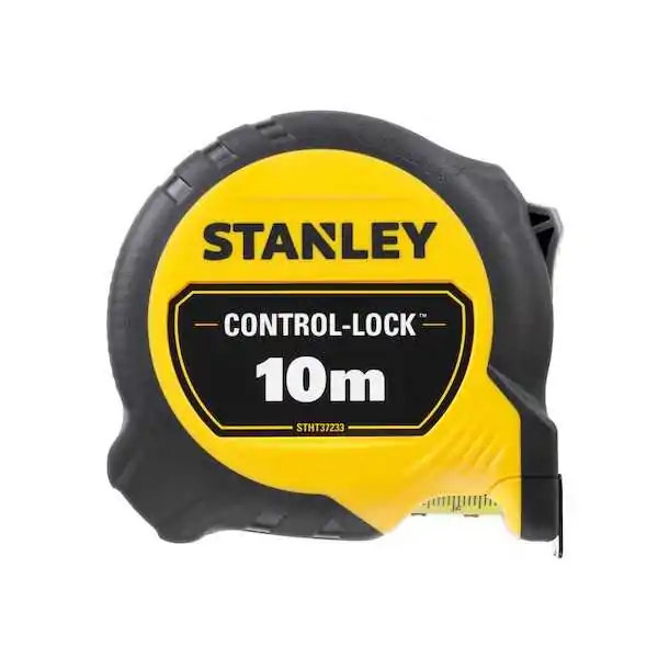 Mètre ruban Stanley Control-Lock 10M (largeur 25 mm)