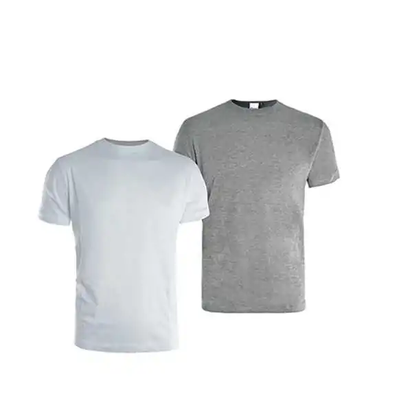 Kapriol Set 2 T-Shirts Blancs et Gris
