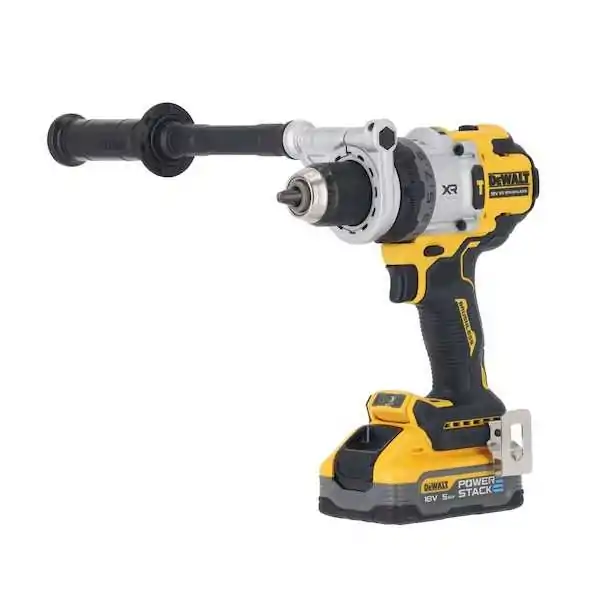 Dewalt Trapano Avvitatore 3 Velocità Con Percussione XR 18V Con Motore BRUSHLESS - 2 x XR 18V Powerstack 5Ah