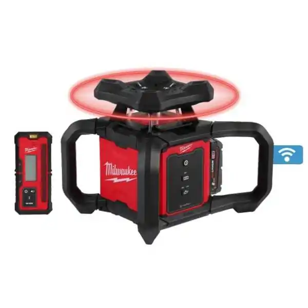 Milwaukee Livella Laser Rotante M18™ 600 m Raggio Orizzontale Rosso Con ONE-KEY™