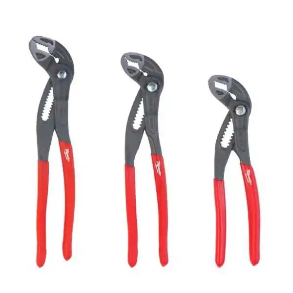 Milwaukee Ensemble De Pinces à Perroquet Réglables 180/250/300 mm 3 PCS
