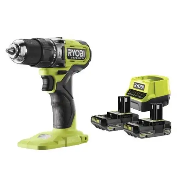 Trapano a percussione 18V Brushless ONE+™ (2x 2,0Ah) Ryobi