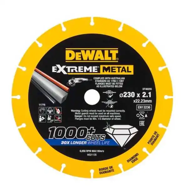 Dewalt Disco Extreme Diamond 230 x 22,23 x 2.1 mm