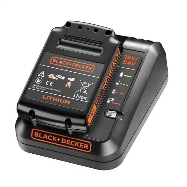 Black+Decker Batteria 18V 2.0Ah e Caricabatterie