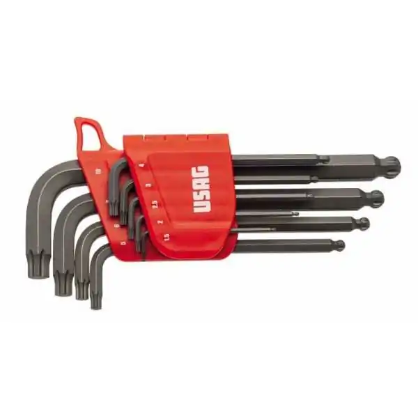 Usag Set Di 9 Chiavi Maschio Con Profilo Esagonale Speciale 280 X/S9