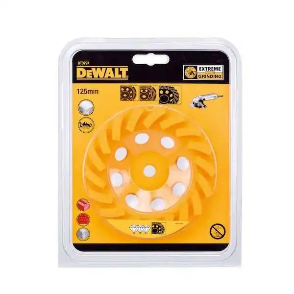 Dewalt Tazza diamantata a corona doppia 125mm