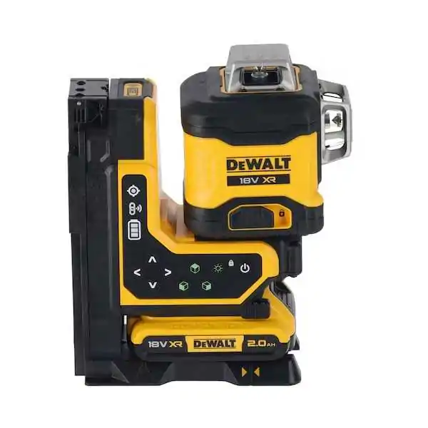 Dewalt Traceur Laser Multiligne  3 x 360° Avec Télécommande Et Faisceau Vert