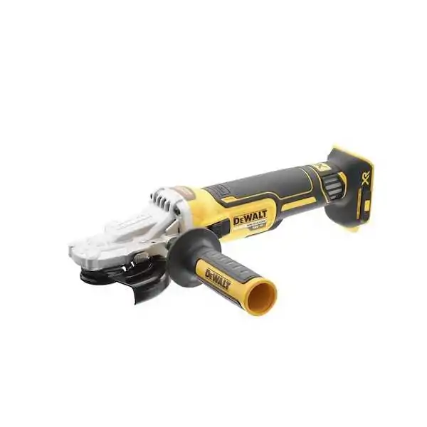 Dewalt Smerigliatrice Angolare a testa piatta 125mm XR 18V (in valigetta senza batterie e caricbatteria)