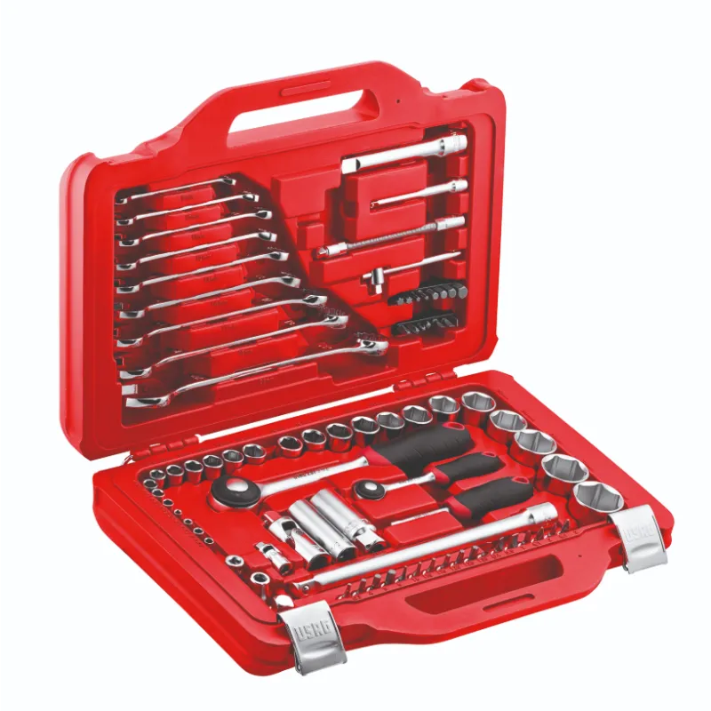 Coffret modulaire Usag avec douilles hexagonales et clés mixtes (82 pièces)