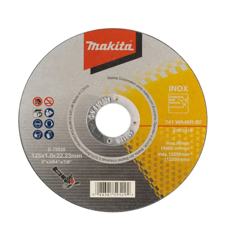 Disque à tronçonner Makita 125x10