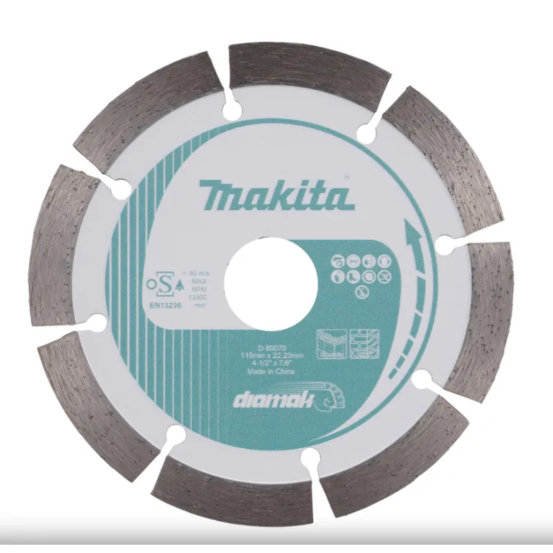 Lame diamant segmentée Makita Diamak 115X22.23